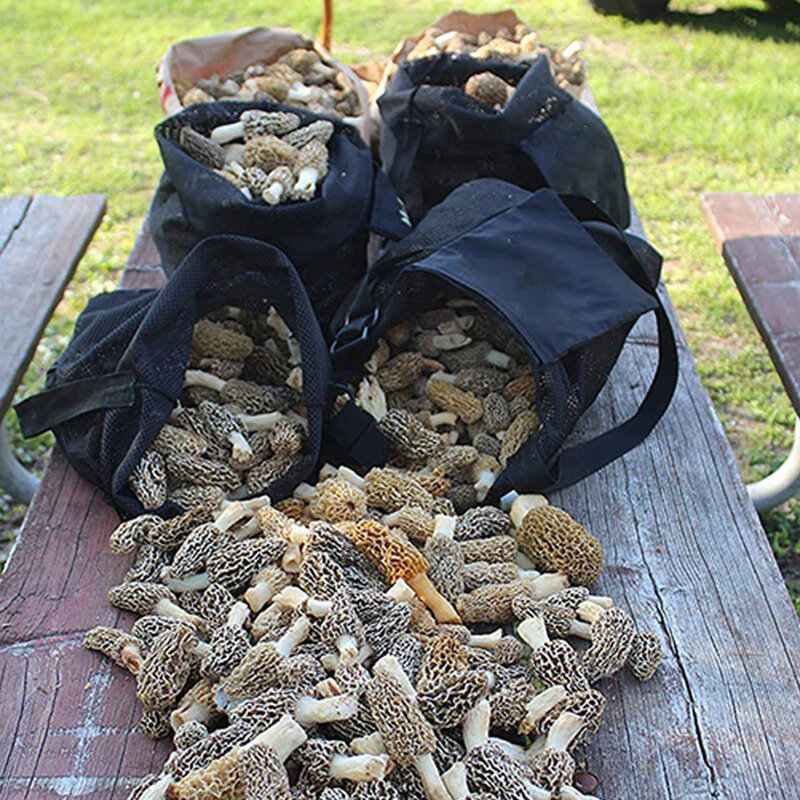 Outdoor Mushroom Bag, conveniente e Weightlight para frutas e legumes Picking