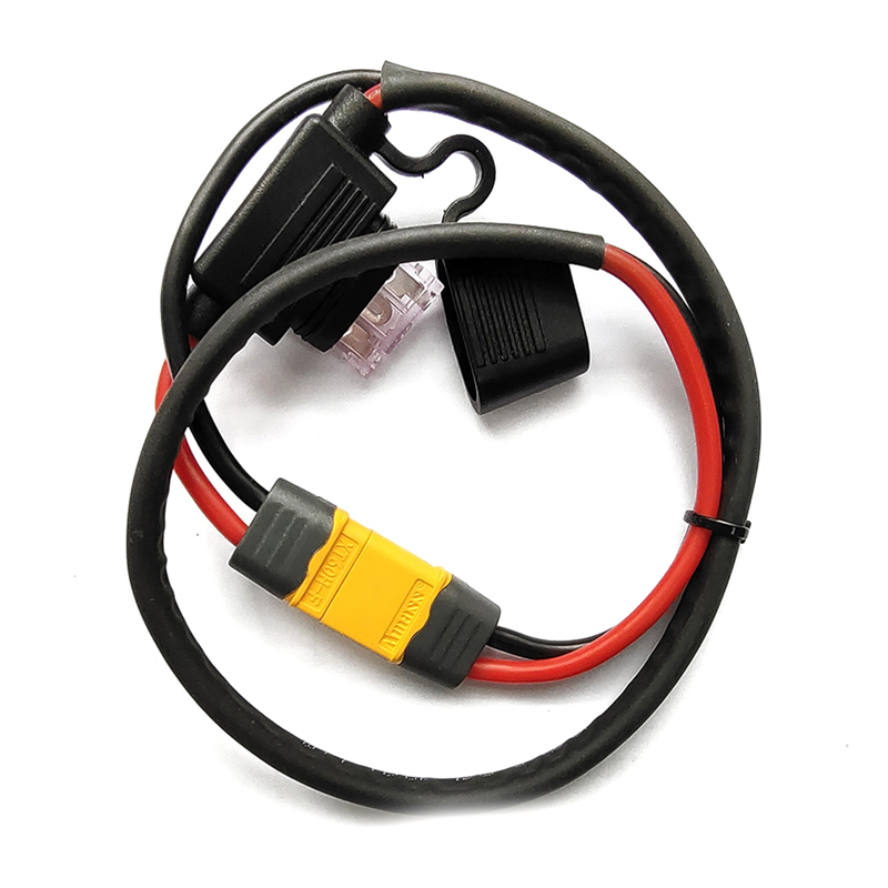 Akumulator do rowerów elektrycznych kabel zasilający litowo-sterownik baterii bezpiecznik wodoodporny przewód wyładowczy 14AWG XT60