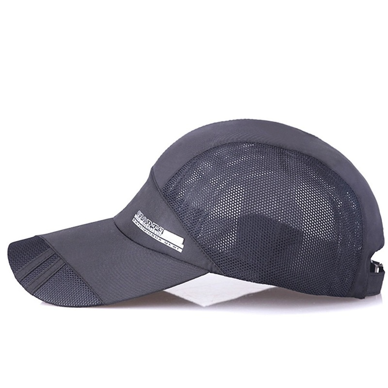 Sombreros de béisbol de secado rápido para hombre y mujer, gorra de béisbol de secado rápido al aire libre, ajustable, para deportes, Golf y pesca, Unisex