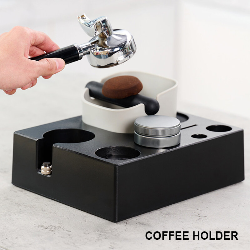 Alfombrilla de ABS para Tamper de café, soporte portafiltro, caja de golpe de café, Base de soporte para 51/54MM 58MM, accesorios para Espresso