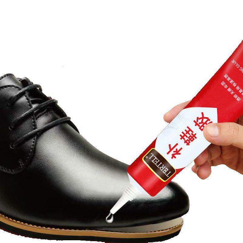 Adhesivo de reparación de zapatos superfuerte, resistente al agua, Universal, pegamento especial para reparación de zapatos, fábrica de cuero