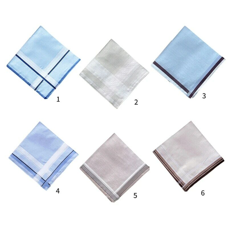 Práctico pañuelo para limpiar el sudor para niños, hombres, mujeres, pañuelo para ancianos, pañuelo de bolsillo para marido y