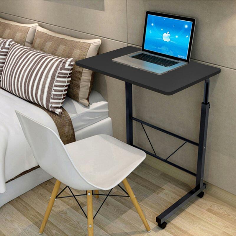 Adjustable Laptop Table Stand Movable Bedside Computer Laptop Desk Sofa Bed