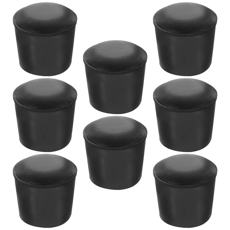 8 Pcs Kitchen Essentials Leg Caps for Pads Chairs Home Accessory Tripod Rubber Tips Multifunctional Feet Furniture Pegs