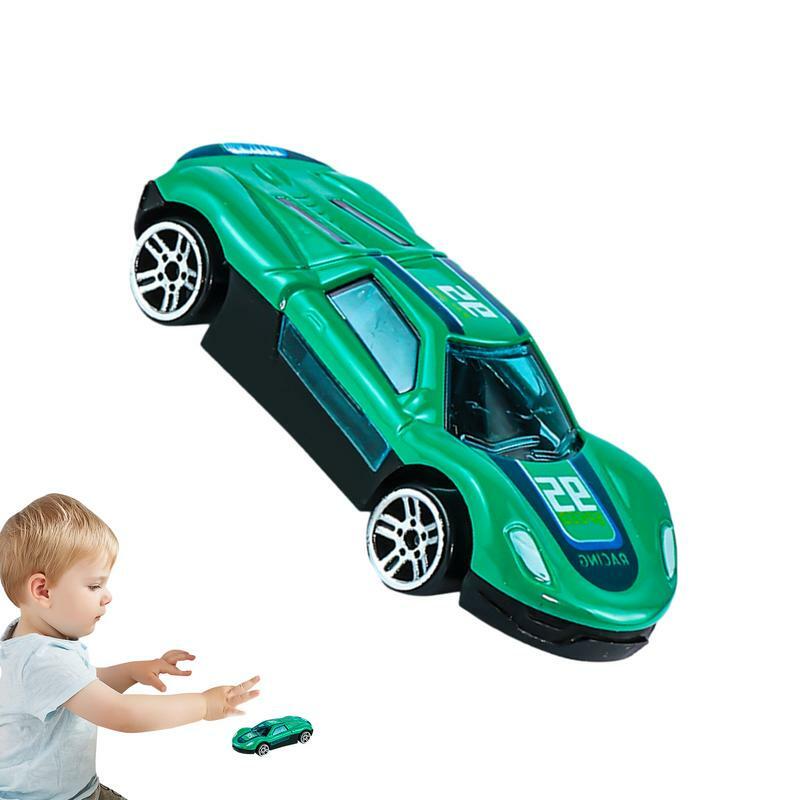 Alloy Push Sliding Race Car Model, Fast Speed Racing Sport Toy, Dia das Crianças de Natal e Presentes de Aniversário