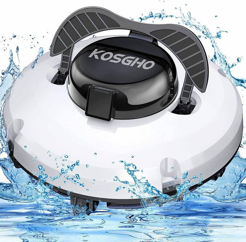 Macchina per la pulizia del Robot della piscina macchina per l'aspirazione della piscina potente a doppio motore impermeabile intelligente Wireless
