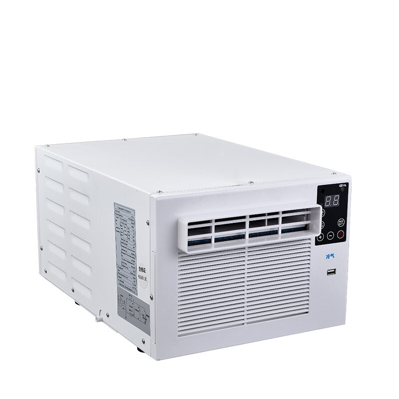Condicionador De Ar Portátil, Unidade Eficiente De Parede De Refrigeração, Aquecimento Dividido, Design Recarregável, Ar Evaporativo Permanente