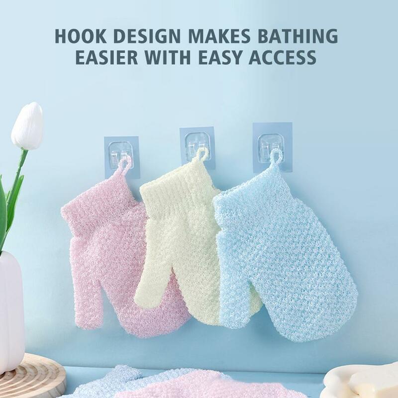 Coarse Sand Rubbing Bath Gloves Shower Tools Strong Remove Dirt Simple Portable Operation Comfortable Rubbing Back Bathing Glove