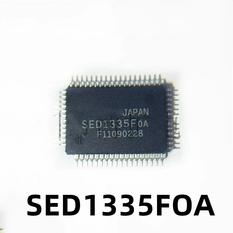 ชิปไดรเวอร์ QFP60 SED1335FOA SED1335F0A 1ชิ้นใหม่