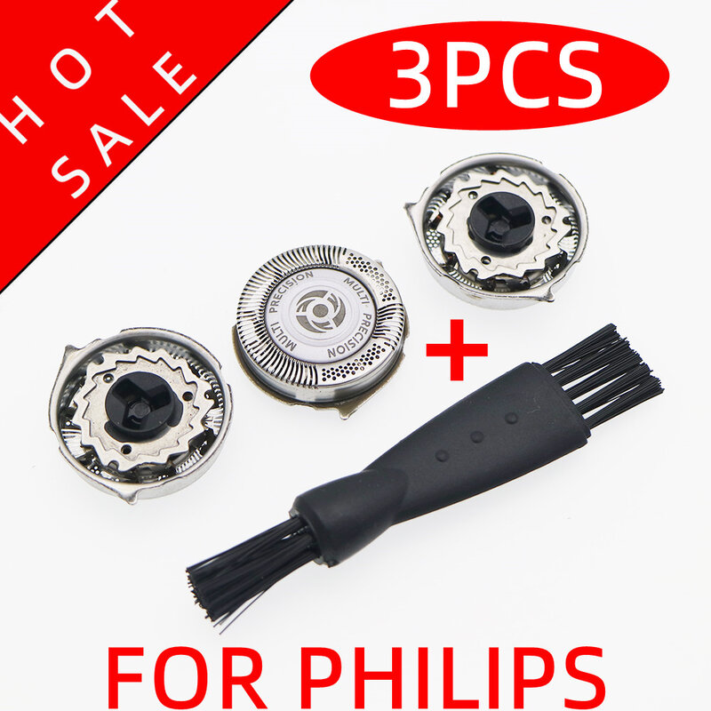 フィリップス対応のシェーバーs5000 S5510 S5340 S5140 S5110 S5400 S9161 S5050 S7510 S5380 Sh50/52 3個を交換してSH50カミソリの刃