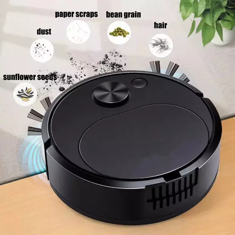 Domowy mop podłogowy Automatyczny robot odkurzający Ładowanie USB Inteligentny robot do czyszczenia pomieszczeń domowych Odkurzacz