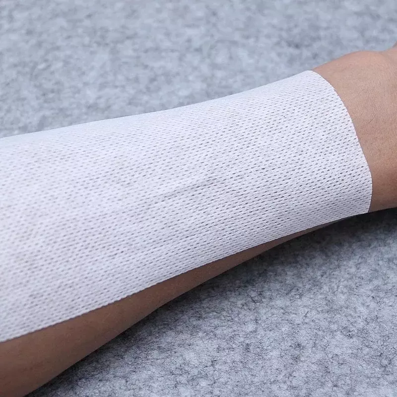 5M/rolka plastry zwijane paski medyczne zakrzywione włókniny samoprzylepne bandaż pierwszej pomocy oddychająca taśma mocująca opatrunek