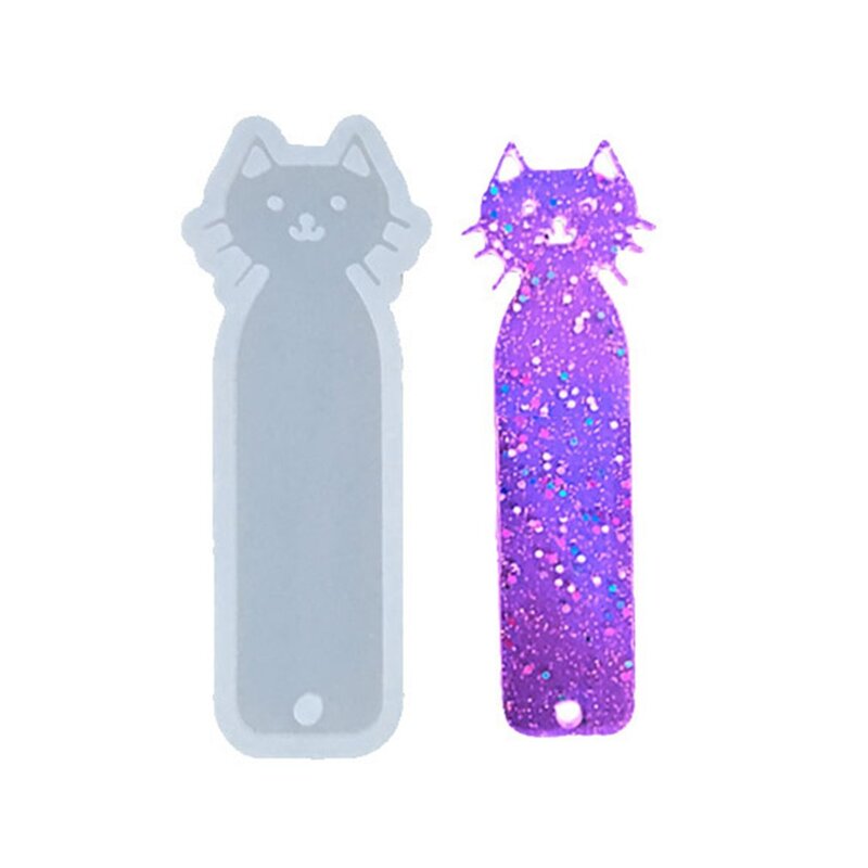 DIY Crystal Mould Cat Silicone Multifunctional Funny Soft Moulds Christmas Holiday Decoration FrostedMaking Creative Cake Mold