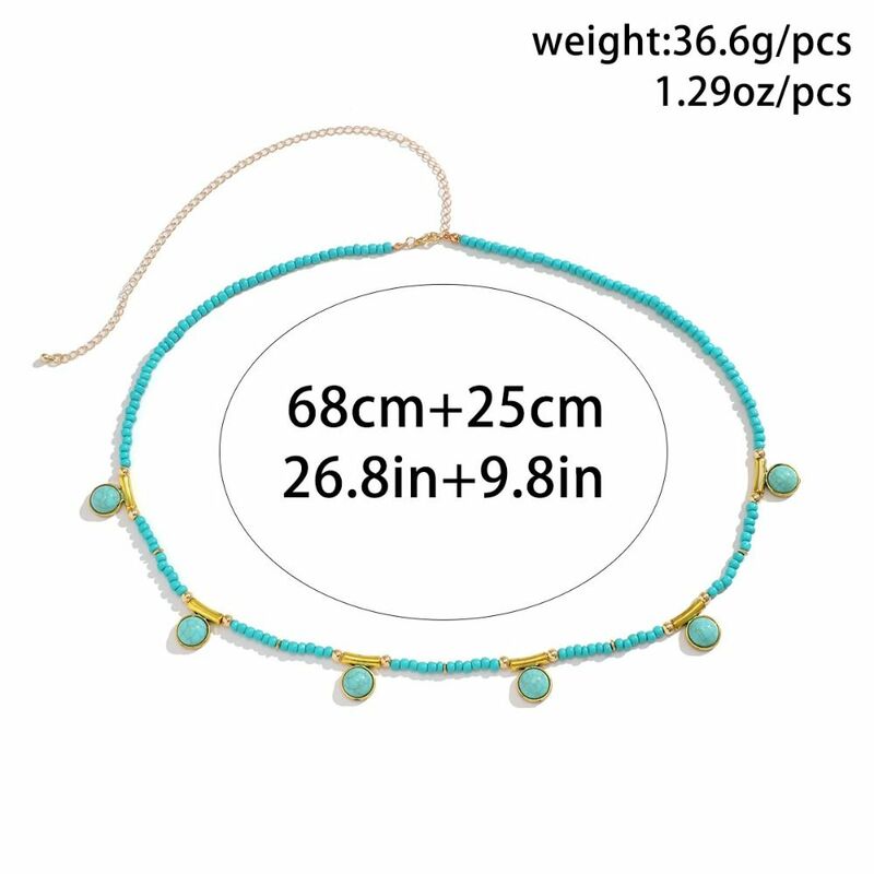 Boho Colorful Waist Chain For Women Shell Tassels Pendant Sexy Body Chain Belly Belt Chain Summer Beach Body Jewelry Accessories