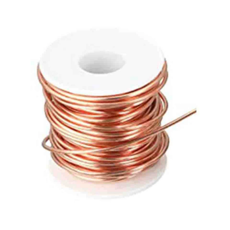 Bare Dead Soft Copper Wire Dead Soft Copper Wire for Jewelry Making, 1 Pound Spool (16 Gauge,0.051In Dia, 126In Length)
