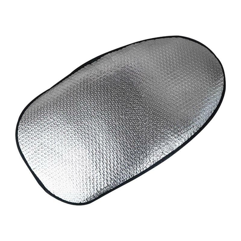 Universals Waterproof Motorcycle Sunscreen Seat Cover Cap Prevent Bask In Seat Scooter Sun Pad Heat Insulation Cushion Protect