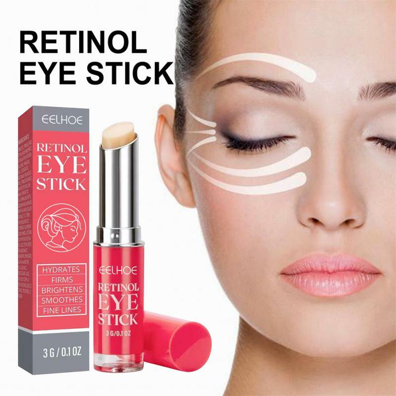 Eelhoe Eyecare Stick Anti-Aging-Augen cremes verblassen Falten Schwellungen reduzieren Augen taschen feuchtigkeit spendende Balsam Augen hautpflege