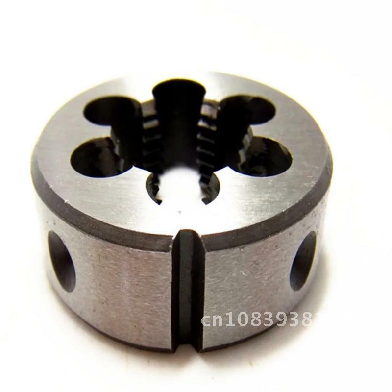 Round Dies BSP 1/8, 1/4, 3/8, 1/2, 3/4 HSS High Speed Steel For Home Or Professional Right Hand Thread Die High Duty Pipe