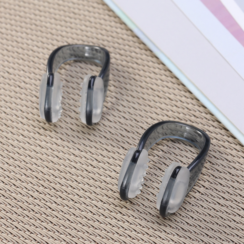 2 pezzi accessori auricolari per bambini Clip per naso protezione per competizione di nuoto stecca nasale sportiva
