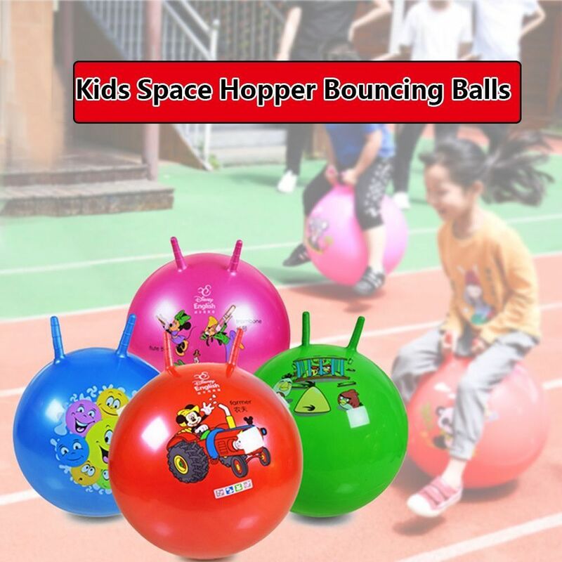 كرات قفز محمولة قابلة للنفخ ، كرة قادوس بمقبض ، كذاب رياضي ، كرات قفز ، هدية لعبة للأطفال