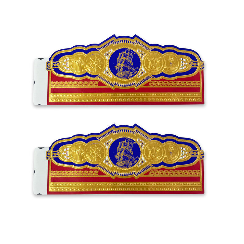 Etichetta per sigari da 100 pezzi avvolta nella parte superiore degli involucri per sigari di carta Tabacco portatili per sigari