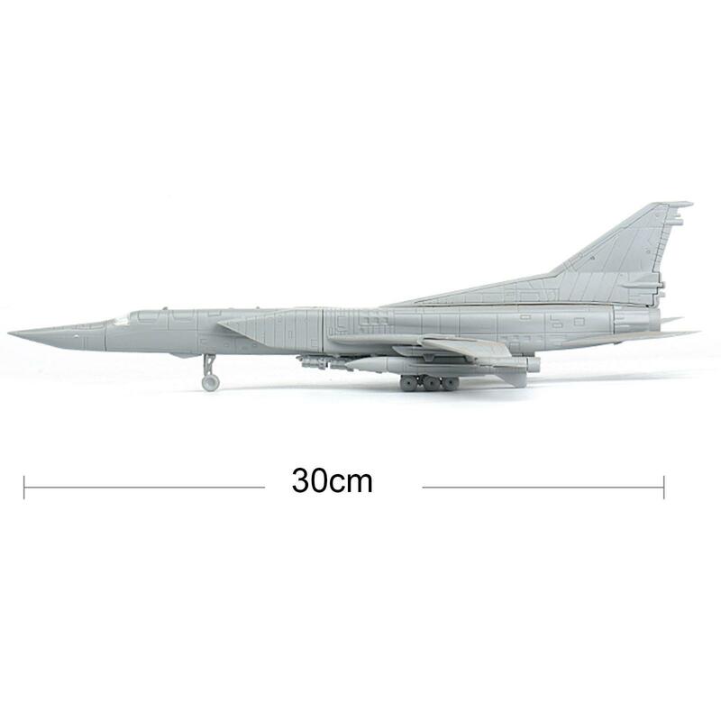 1:144 Aircraft Building Model Tabletop Decor Collection with Display Base 3D Puzzle for Cafe Living Room Bookshelf Bedroom Home