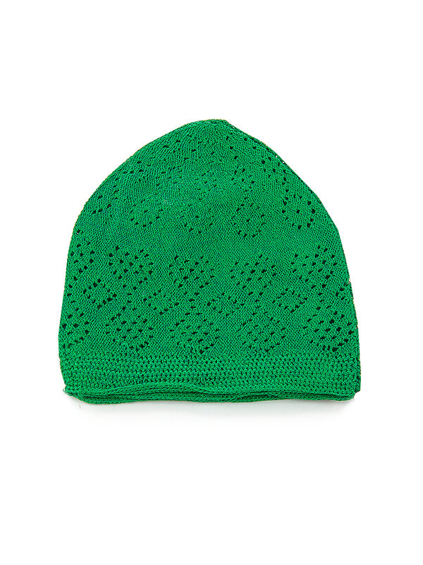 Английские мусульманские шапки-Куфи для мужчин Taqiya Skullcap Peci Caps Рамадан Eid стандартный размер упаковка из 2 зеленых/темно-синих