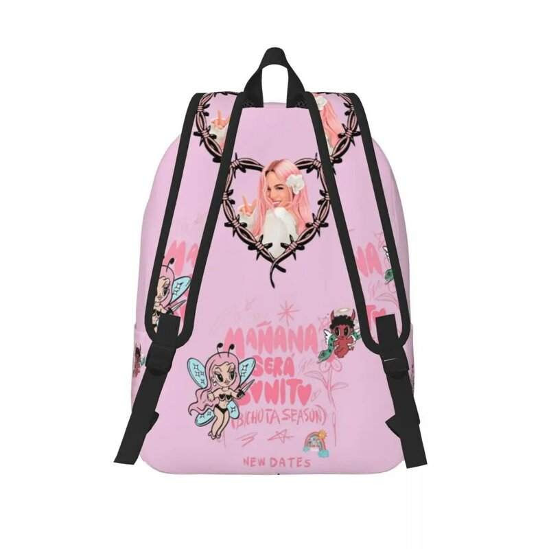 Karol G Manana Sera Bonito Tour Backpack for Men Women Cool Student Business Daypack Laptop Computer Canvas Bags Gift