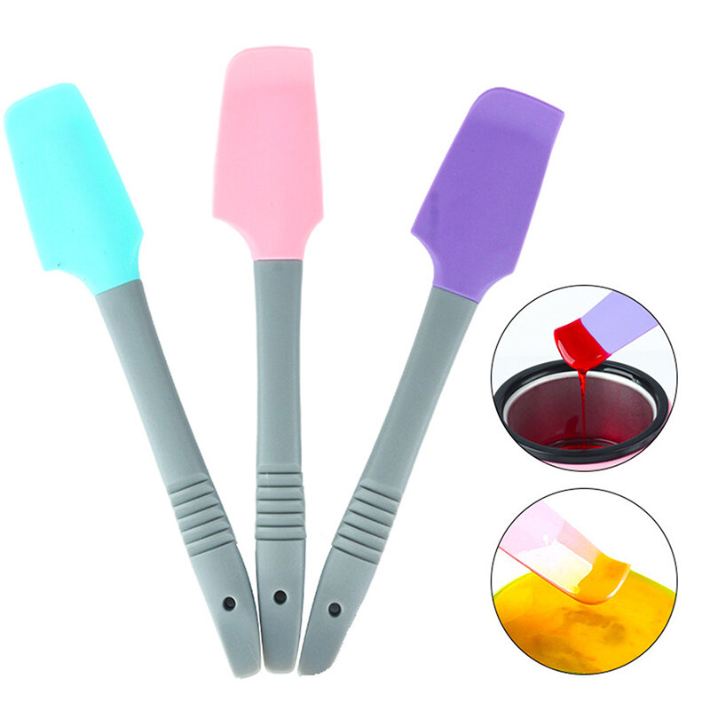 Silicone Spatula Waxing Sticks Easy Cleaning Removal Salon DIY Crafts Making Applicator Wax Body Hair Hair Tools