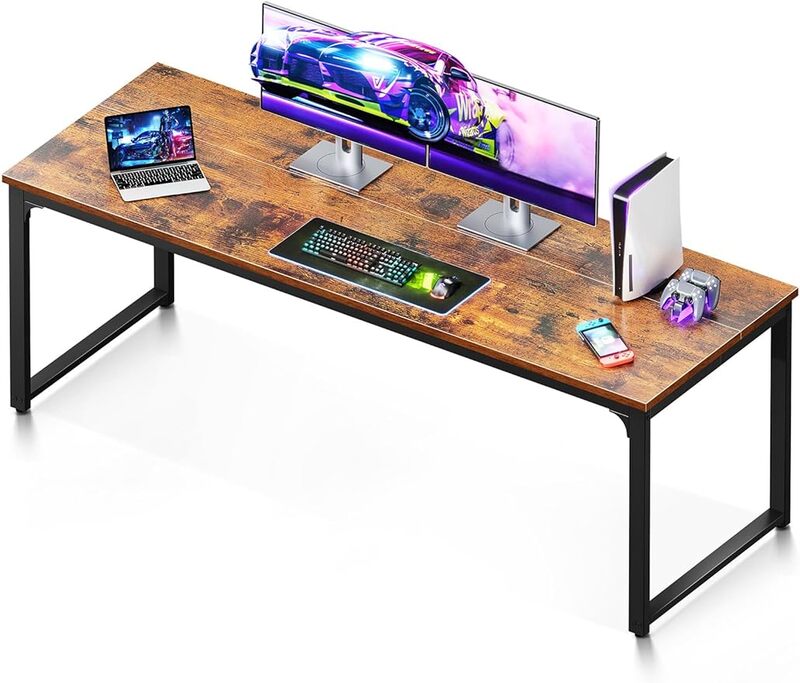 71 дюймовый компьютерный стол, стол руководителя для дома и офиса, письменный стол для учеников и студентов, винтажный