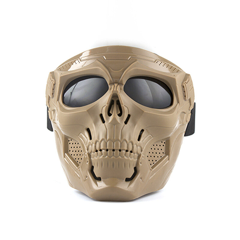 CS маска-Череп для пейнтбола, Противоударная Военная Тактическая Маска, очки, мужская маска для стрельбы, охоты, страйкбола, мотоцикла