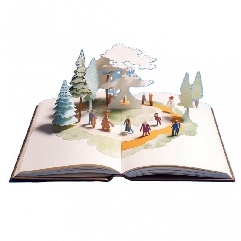 Libro de tablero de tapa dura colorido para niños, dibujo personalizado, libro emergente 3D infantil, producido por impresión de fabricante profesional