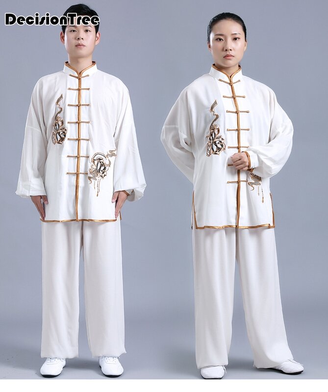 2023 набор боевых искусств, мужская и женская униформа с длинным рукавом, костюм кунг-фу, набор для занятий йогой