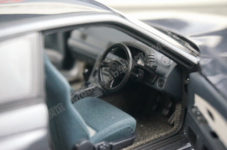 Autoart 1:18 Skyline R32 Nismo Gray JDM Alloy, simulación completamente abierta, edición limitada, modelo de coche estático de Metal, juguete de regalo