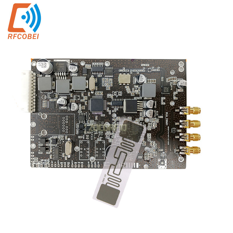Módulo Lector de etiquetas UHF para Arduino Raspberry, interfaz USB Wigan26/34, 4 canales, RS232/485, 860-960Mhz