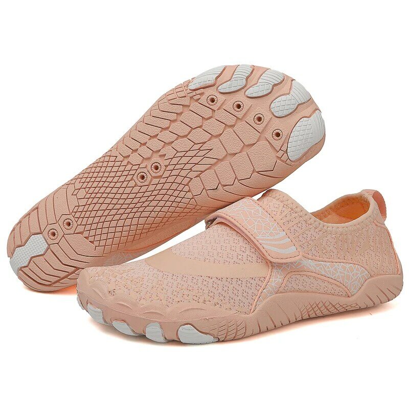 Men Water Shoes Barefoot Flat Shoes Beach Walks Quick Drying Wear-Resistant Unisex Summer Barefoot Aqua Shoes