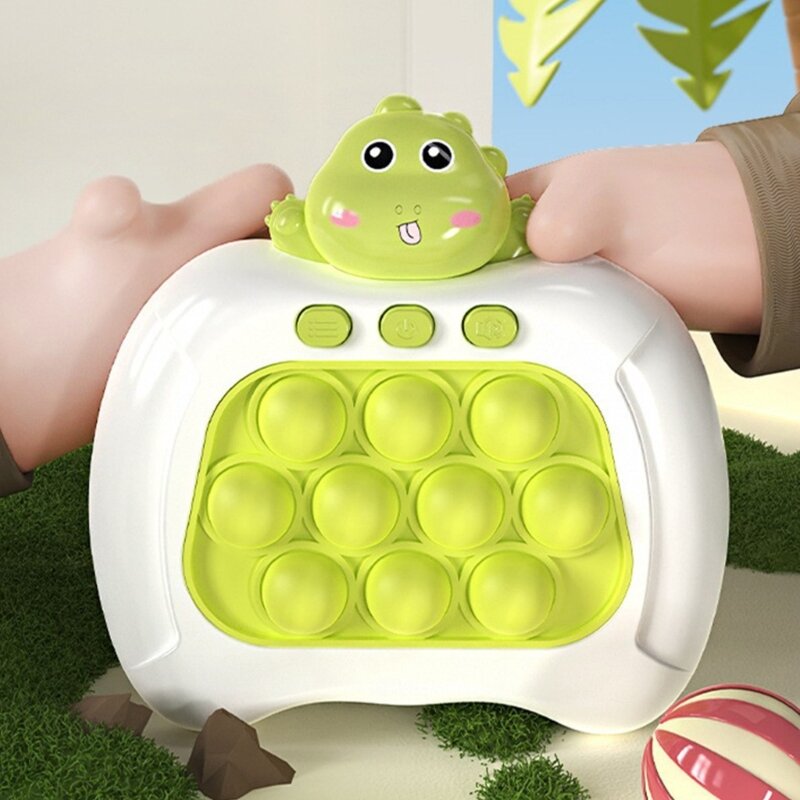 HUYU Light-Up Multiplayer Squeeze Toy Exciting Handheld Game Board for Family Parties, Office Breaks, and Relaxation