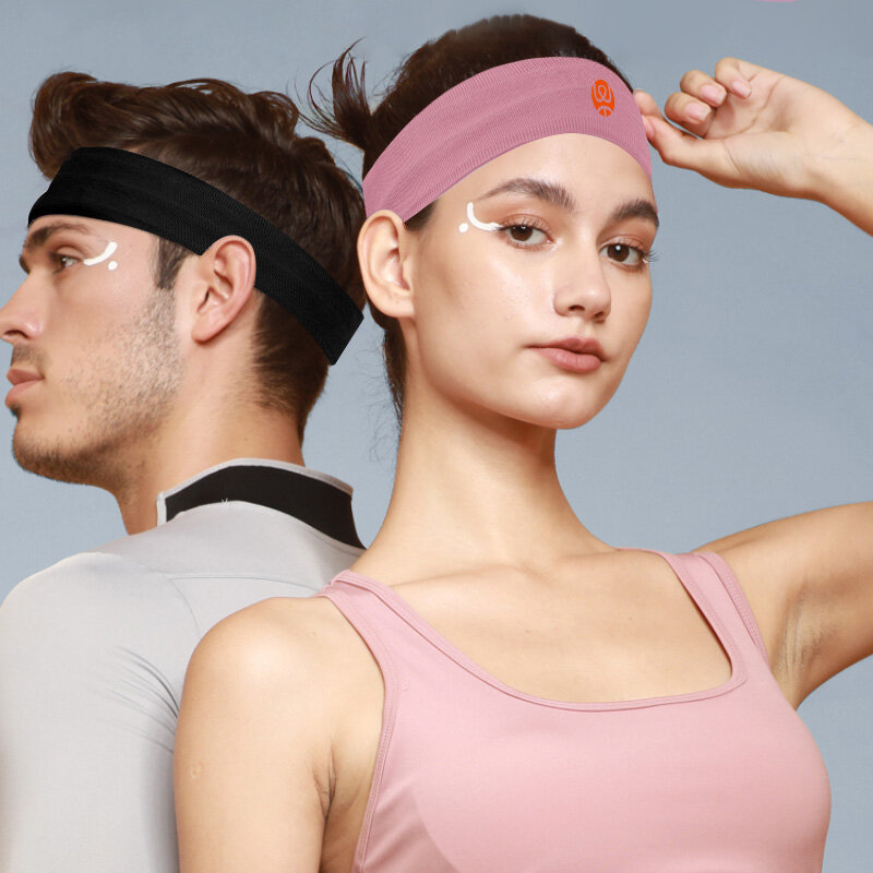 WEST BIKING Esporte Sweatband Umidade-Wicking Respirável Elástico Headband Fitness Ginásio Correndo Basquete Ciclismo Lenço