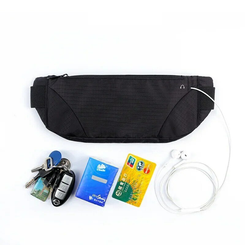 Легкая водонепроницаемая дышащая Сумка-бананка для мужчин и женщин, забавная Спортивная Поясная сумочка для телефона, ремень для бега