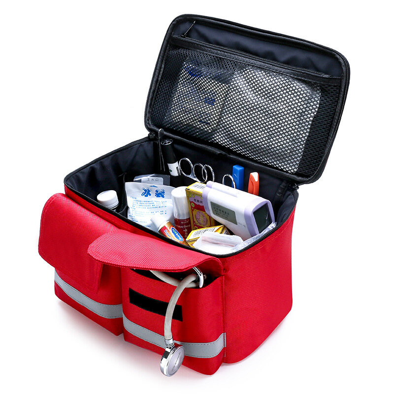 Waterproof Family First Aid Kit Medical Shoulder Bag Empty 2023 New Car Outdoor Portable Medicine Kit Emergency Kits