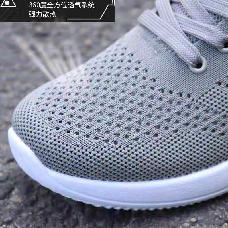 Men's Sneakers Outdoor Sports Comfortable Knitting Mesh Breathable Running Shoes Male Casual Jogging Men Sport Shoes for Men