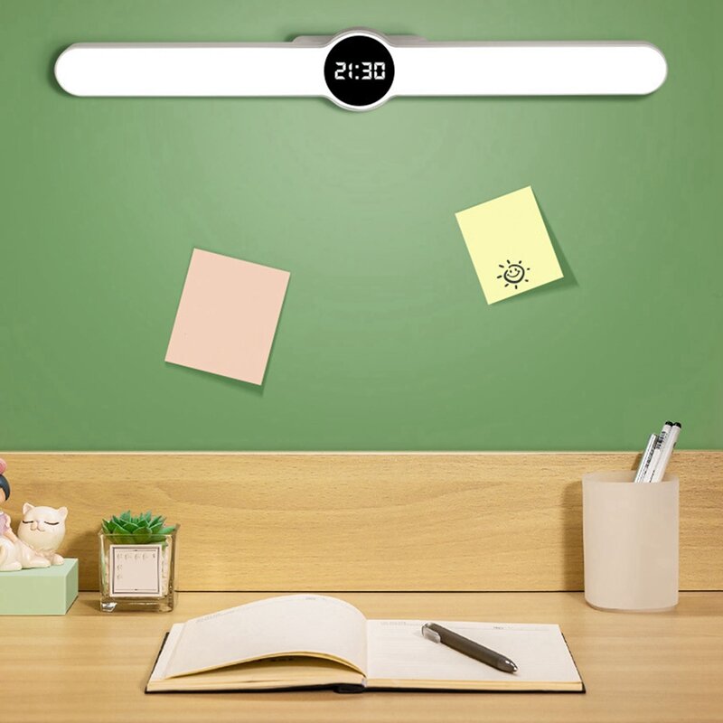USB 충전 LED 눈 보호 램프, 침실 책상 흡입 스트립, 흡착형 조명, 대학생 기숙사 램프