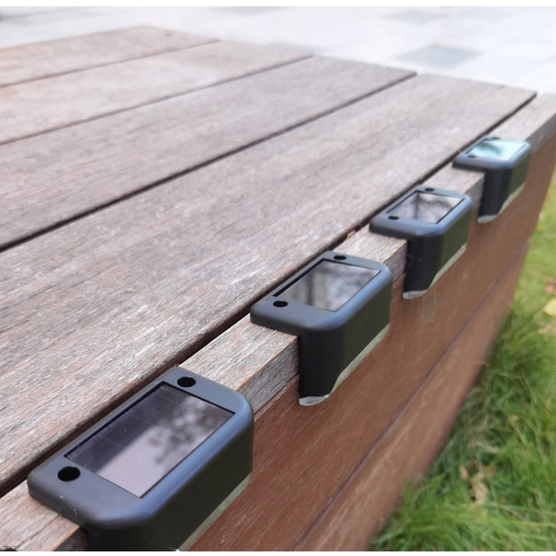 1/4/10/20 sztuk LED oświetlenie schodów słonecznych wodoodporna przejście ogrodowa dziedziniec taras poręczy podświetlenie schodka światło krajobrazu