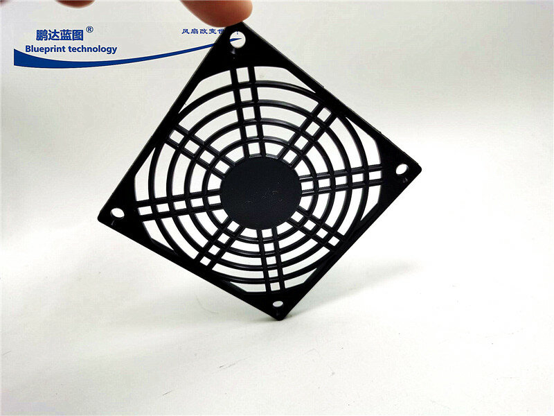 3cm5cm6cm7cm8cm9cm12cm Telephone Black Mesh Fan Protective Net Cover Plastic Net Single Layer