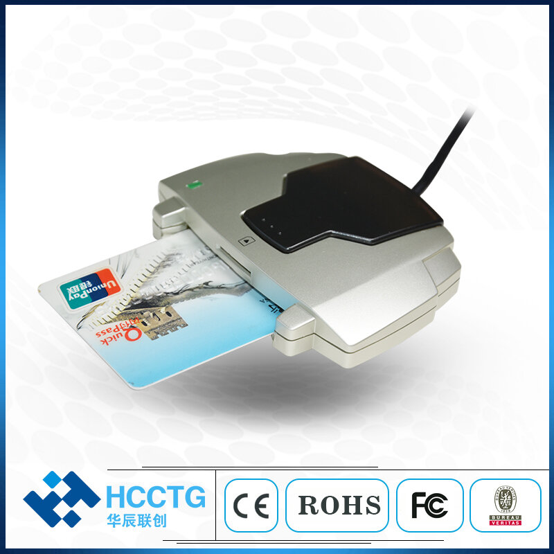 ACS nowy Model ACR390IU-P6 inteligentna karta zbliżeniowa czytnik z gniazdo karty SIM interfejs USB