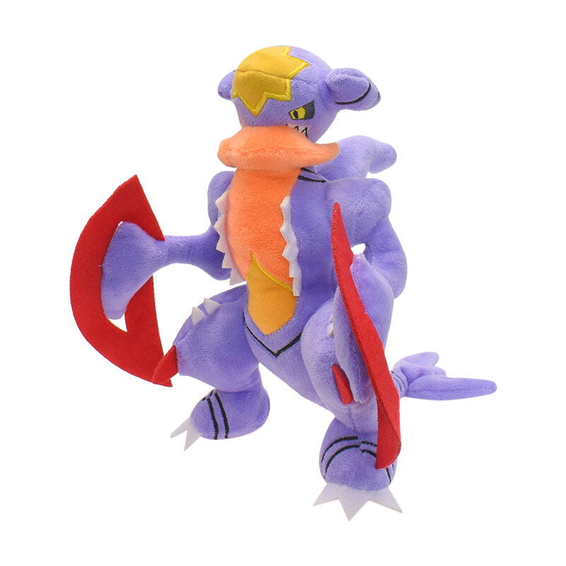 Mega Garchomp muñeca de peluche de Pokémon, juguetes de animales suaves, gran regalo para niños, regalo de cumpleaños para niños