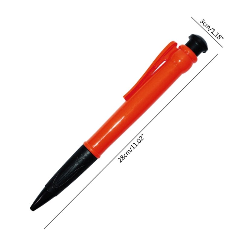 จัมโบ้-ปากกาตลกปากกาขนาดใหญ่ยักษ์ปากกาลูกลื่นขนาดใหญ่พิเศษเขียนปากกาโรงเรียน-อุปกรณ์สำนักงานภายในบ้านเด็กนักเรียนของขวัญD5QC