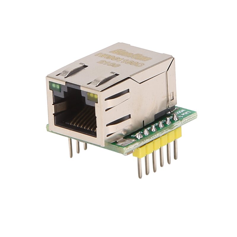 Módulo de red Ethernet W5500, interfaz SPI, protocolo Ethernet/TCP/IP, Compatible con WIZ820Io