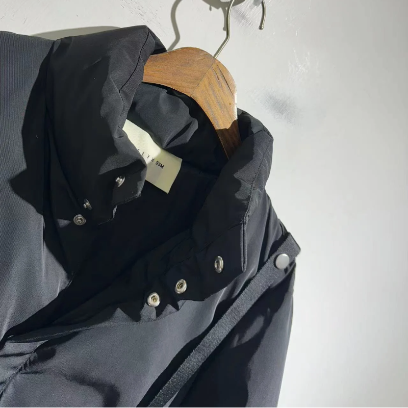 High Street ALyx desain gesper pesawat kasual, mantel serbaguna pria jaket hangat Y2K Streetwear Techwear Windbreaker pakaian