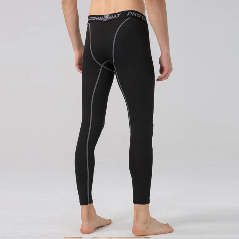 Mallas de compresión de secado rápido para hombre, ropa deportiva para correr, pantalones de entrenamiento, trotar, Yoga